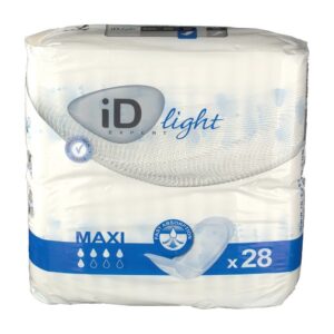 Σερβιέτα ακράτειας iD expert light Μaxi 28 τεμάχια
