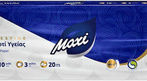 ΧΑΡΤΙ ΥΓΕΙΑΣ ΜΑΧΙ DECOR 3 ΦΥΛΛΑ (10 Ρολά x 92gr)